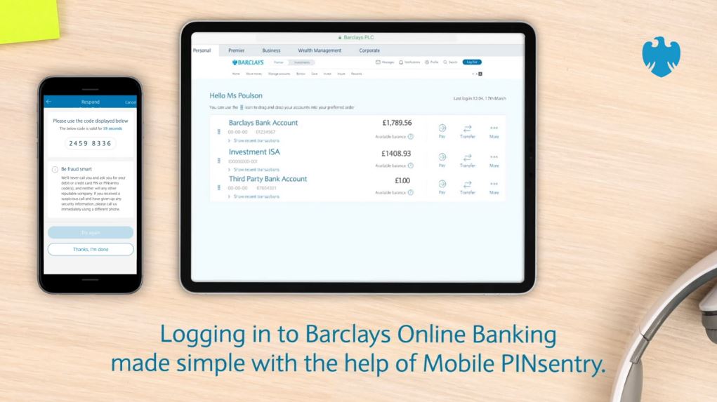 The Barclays App How To Register With PINsentry, 52 OFF